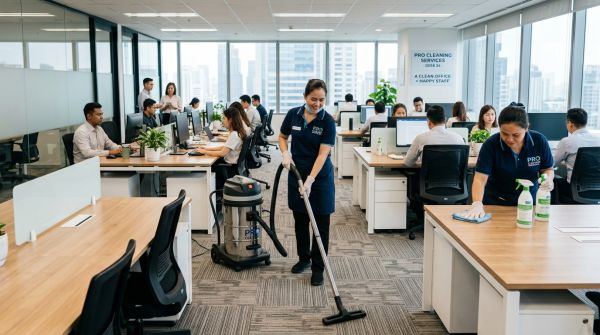 Avantages d'externaliser le nettoyage de vos bureaux
